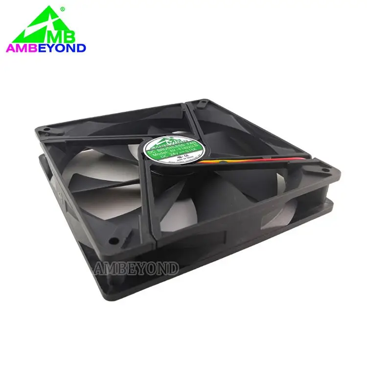 Dc Brushless Cooling Black Plastic PBT 5v 12v 24v 14025 3 Pin FG Lfter 140*140 25 Mm 12 V Fan For Laser Removal Device
