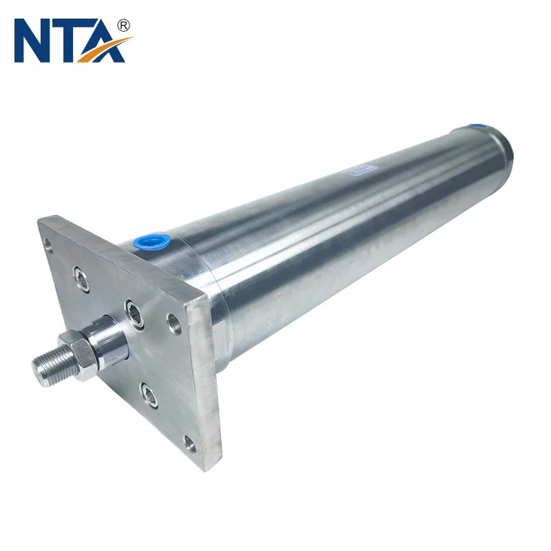 All Stainless Steel Pneumatic Air Cylinders For Cheese Dairy Food Beverage And Chemical Industry