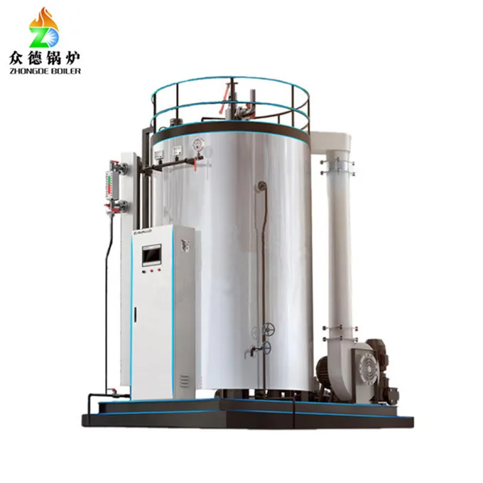 Evaporation Equipment Vertical Water Tube Oil/Gas Fired Steam Boiler