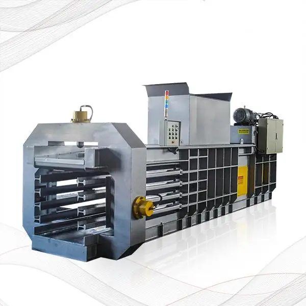 Densen customized Full Automatic Balers Waste paper packer Cans  horizontal baler Semi-automatic baler machine