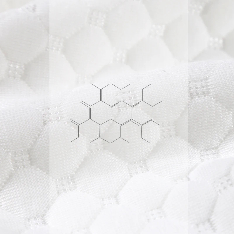 Newest design top quality China king queen size latex mattress topper