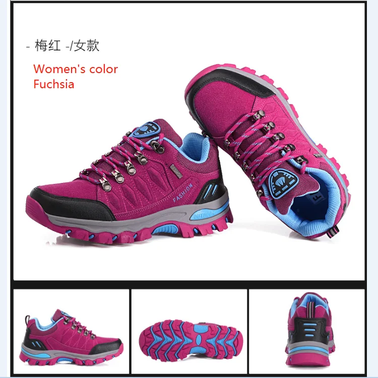 2021 New fashion trend classics for couple climbing running outdoor hiking shoes women