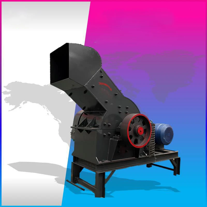 Small Scale Rock Salt Blue Stone Chip Crusher Machine Industrial Sand Hammer Coal Glass Hammer Crusher