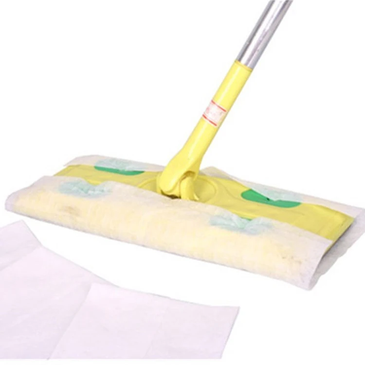 Disposable Non Woven Floor Mop Pads Replacement Cleaning Mop Pad Disposable Microfiber Mop Pad