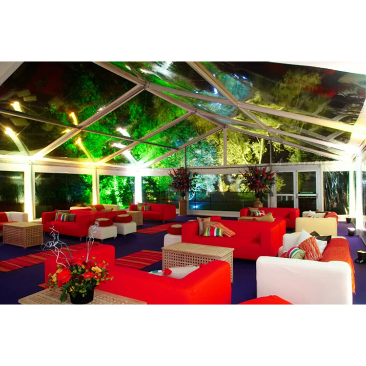 Big Outdoor 3m/4m/5m Trade Show Exhibition Glass Event Marquee Tent