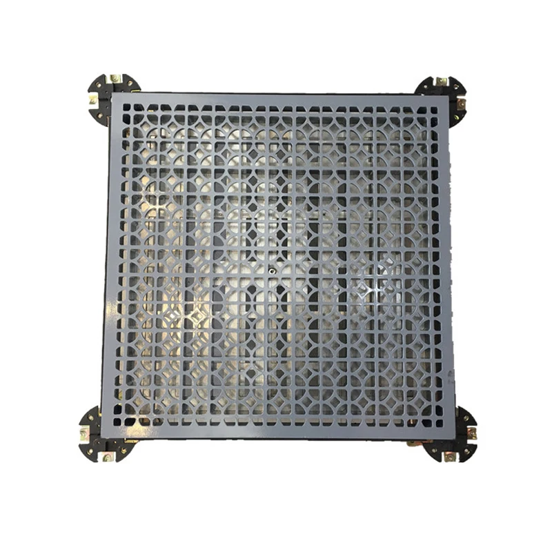 Buy direct from China Professional Datacenter Anti-static PVC raised floor for office building