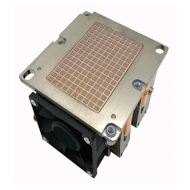 Hongyi Supermicro SNK-P0068AP4 2U LGA3647 Square active CPU cooler heat sink LGA 3647 server heatsink radiator with 4pin PWM fan