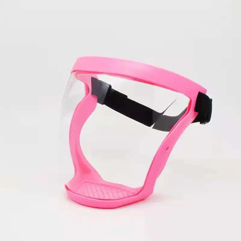 New Fashion Transparent Full Plastic PC Protection Clear Face Shield Helmet Face Shield Mask