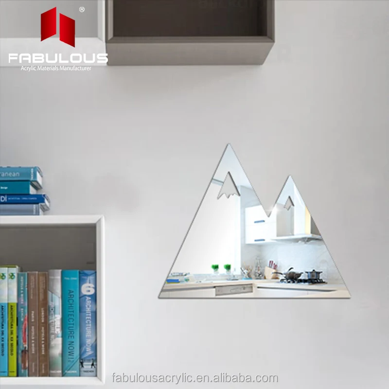 Wholesale Factory Supply Acrylic Wall Hangings For Home Decor Mirrors 3d Wall Decoration