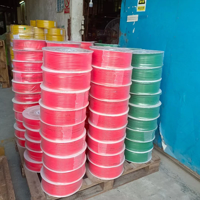 Custom Wholesale 5mm TPU Round  Orange color Smooth Polyurethane Conveyor  Pu Belt