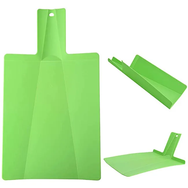 Прямая поставка сильная Нескользящая ручка кухонный аксессуар оливковая Пластиковая Складная разделочная доска