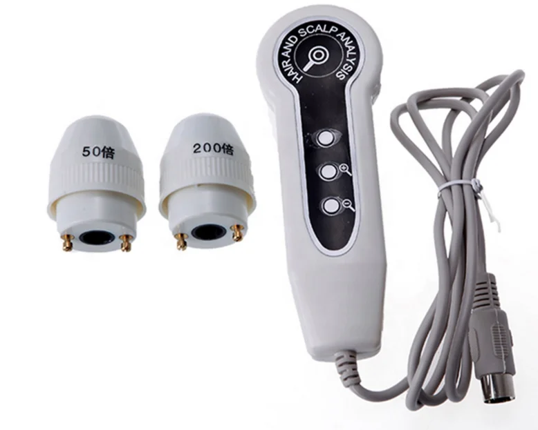 Hair Analysis With A Case For Beauty Salon Equipment and Home Using skin analyzer