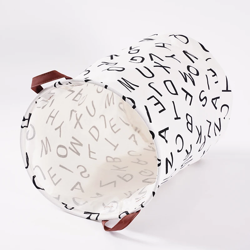 Fabric Laundry Basket Collapsible Storage Folding Laundry Hampers