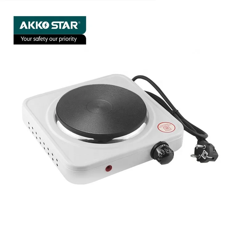 Akkostar Высокая производительность 1000w одной пластины типа электрическая плита