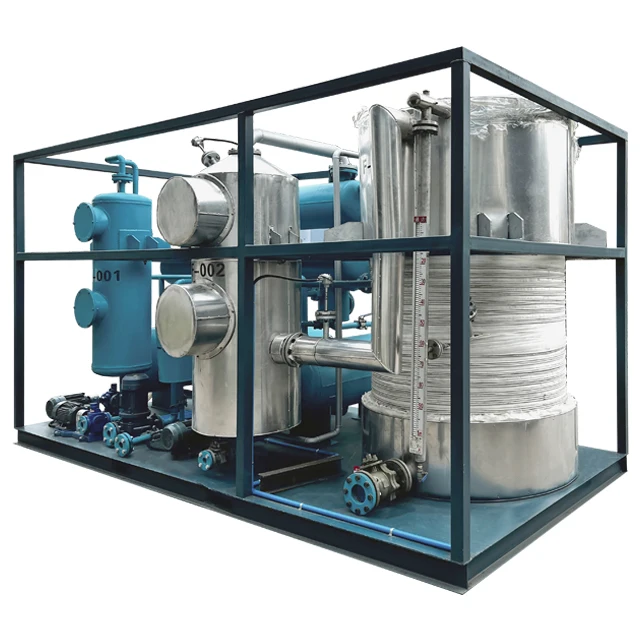 Waste oil to Diesel distillation plant Oil Refinery equipment