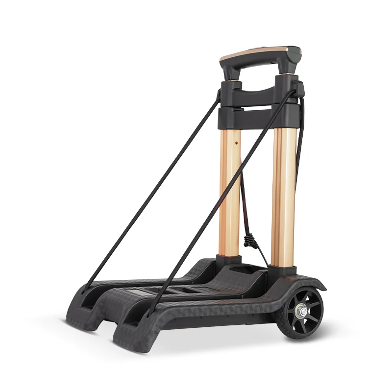 Складная тележка BAOYU, ручная тележка с ручкой, Складная ручная тележка