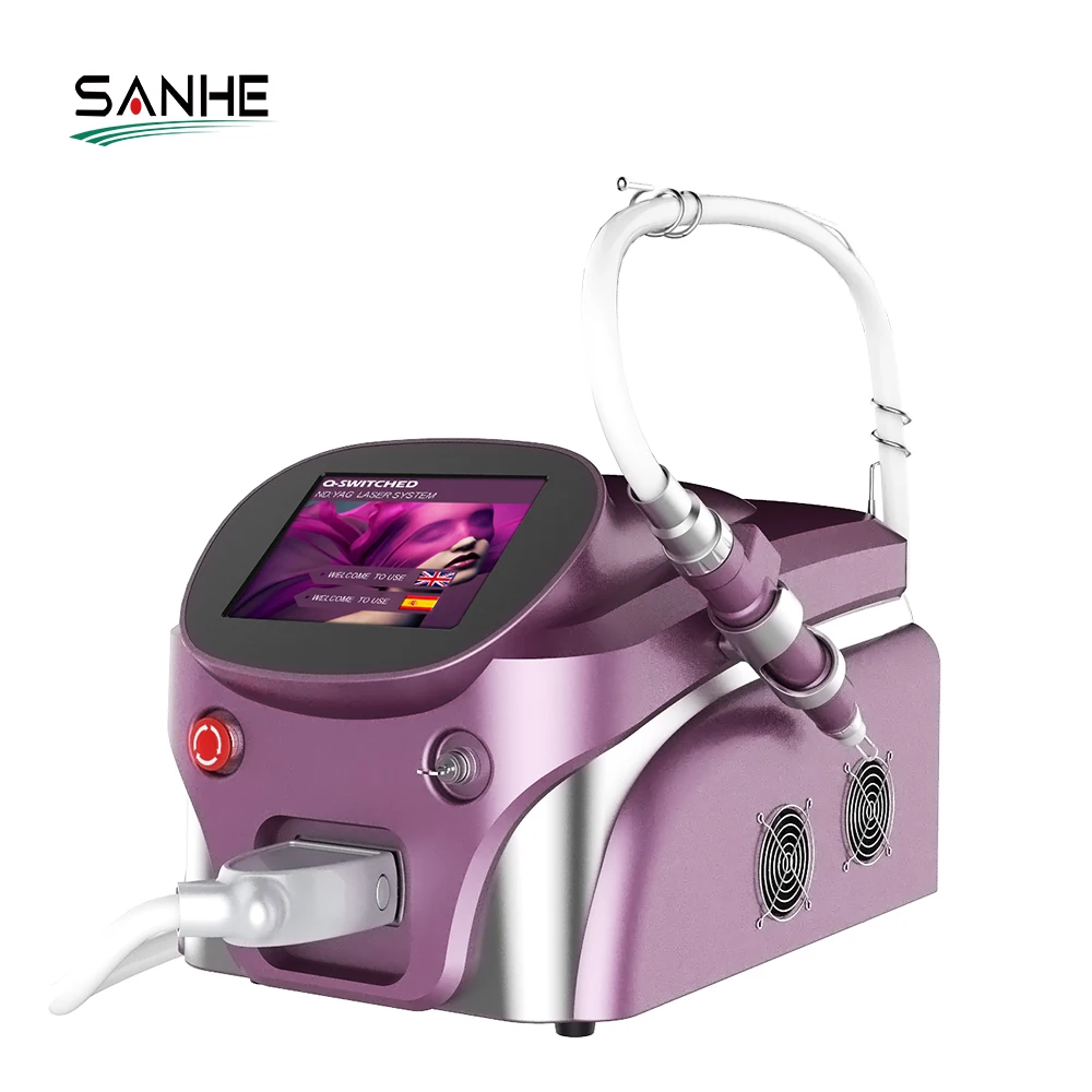 Portable Pico Laser Tattoo Removal Machine Low Price Picosecond Beauty Device for Sale ND YAG Laser