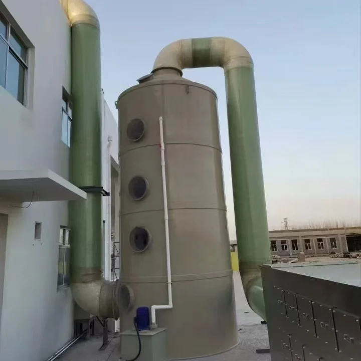 High Quality PP Spray Tower Air Cleaning Tower for Gas Washing And Exhaust Gas