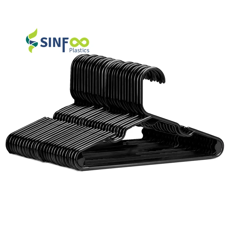 Wholesale Plastic Tubular Children Kids Baby Cloth Hangers