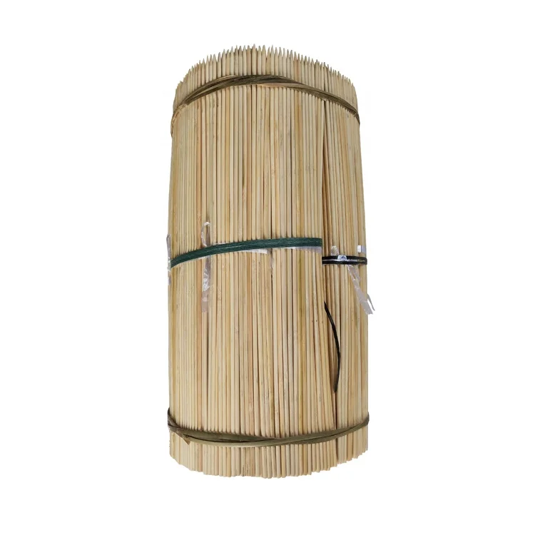 Natural  bamboo flower stick dia.6.0mm x 70cm