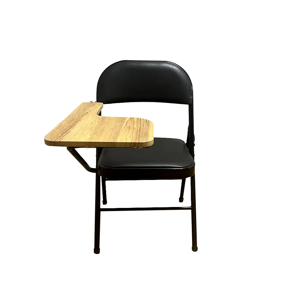 Wholesale Office Room Training Furniture Modern Design Folding Student Chair with Tablet Arm