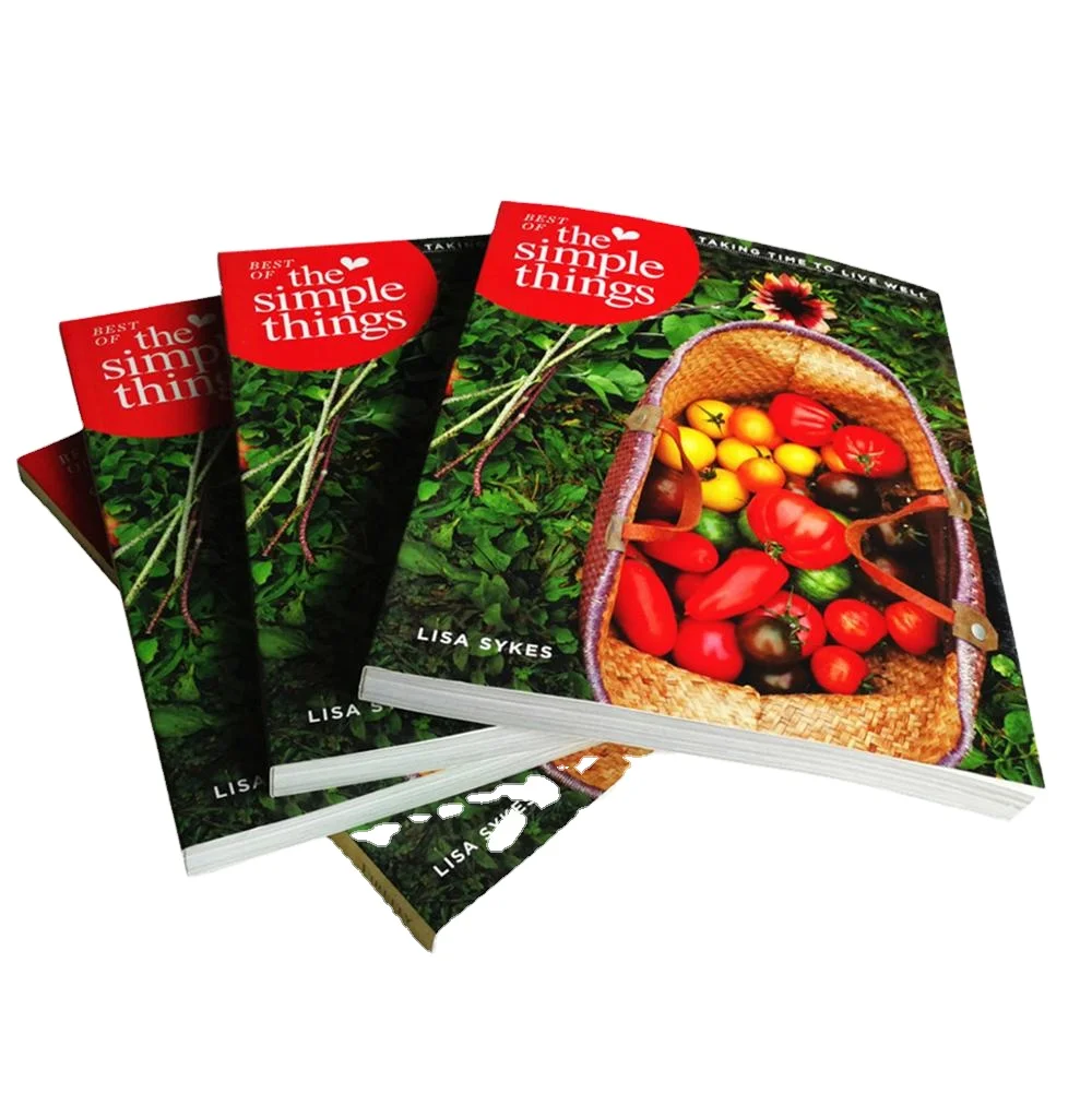 2023 High Quality Nutribullet Recipe Book/cook book soft cover book printing services