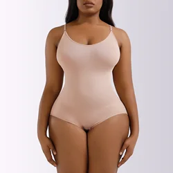 Wholesale Custom Logo Full Body Seamless Plus Size Bodysuit Butt Lifter Fat Tummy Control Shapewear For Women