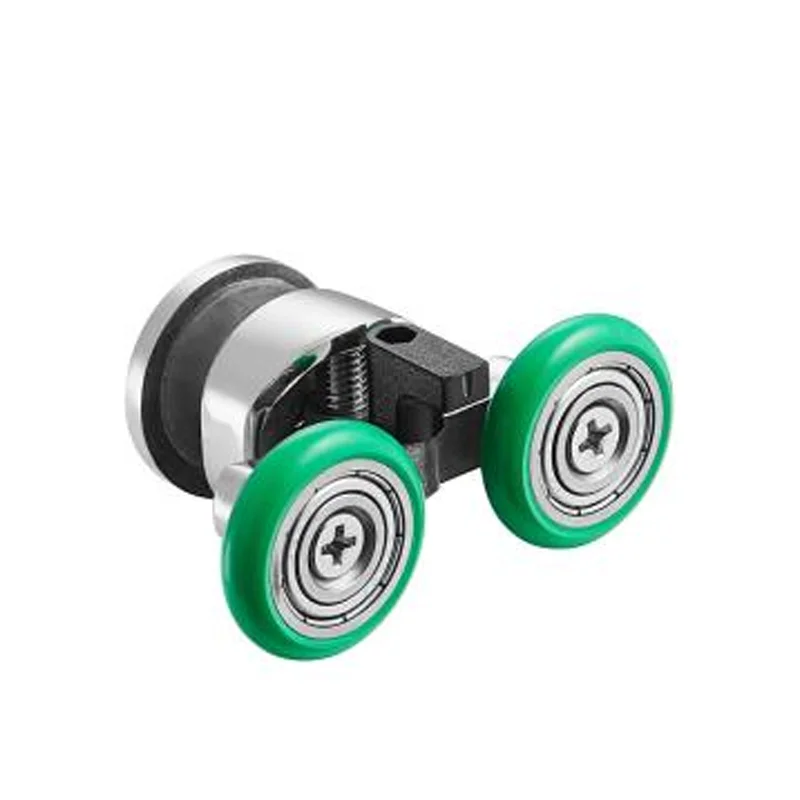 OEM Custom Black Roller Wheel Sliding Gate Wheel Bearings Shower Screen Wheel Sliding Door Roller