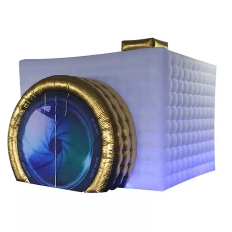 Customized Led Lighting Camera Shape Inflatable large inflatable nightclub