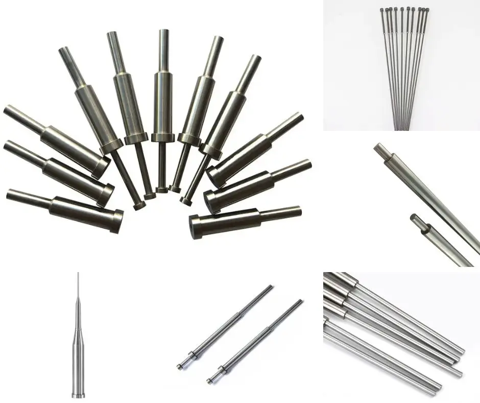 factory sales insert pin skd61 ejector pins straight precision ejector press pins and sleeve