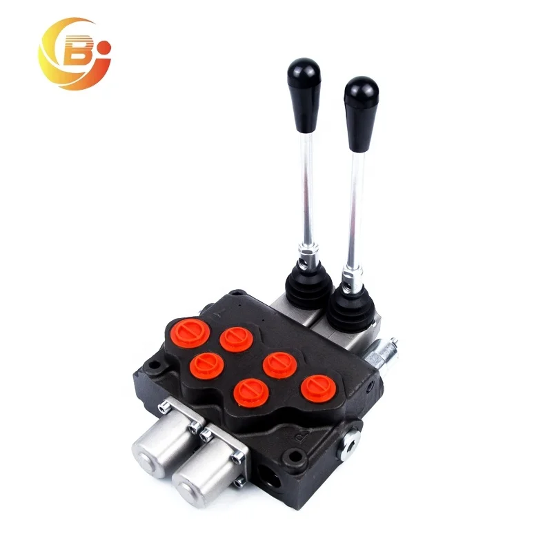 Junbao 70L/M Flow Rate SD11 Hydraulic Lever Monoblock Directional Manual Control Valve