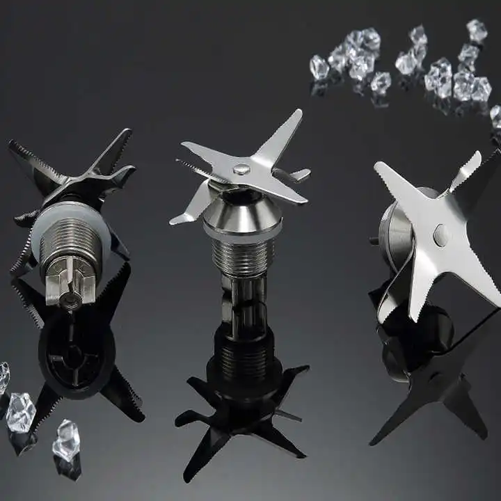 Hot Sell Blender Accessories Food Mixer Blade Replacement Heavy Duty Stainless Steel Wet Dry Six Blade