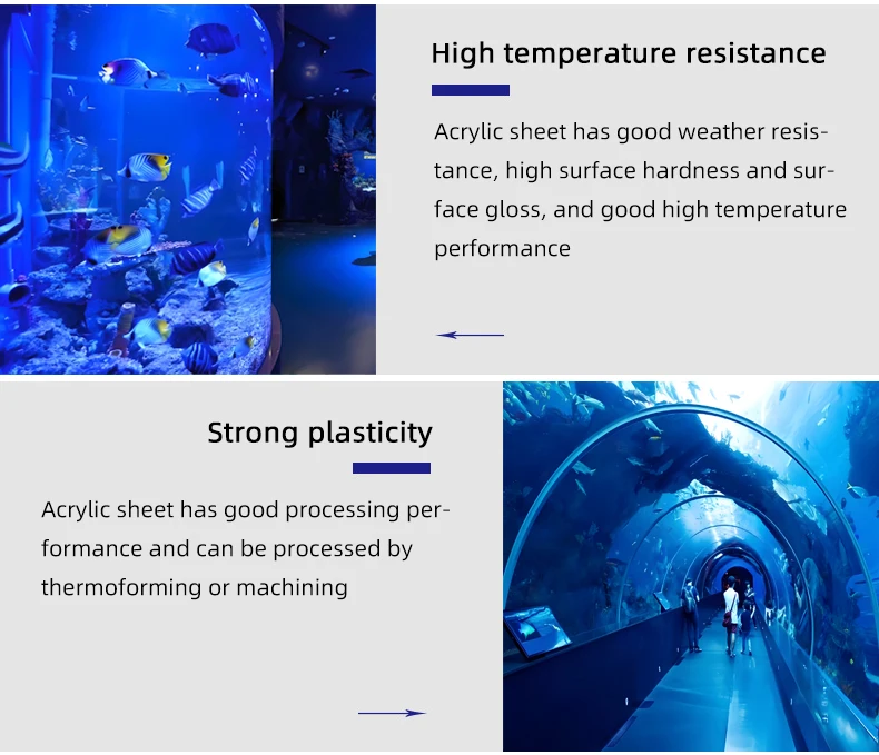 Acrylic fish tank aquarium acrylic tunnel