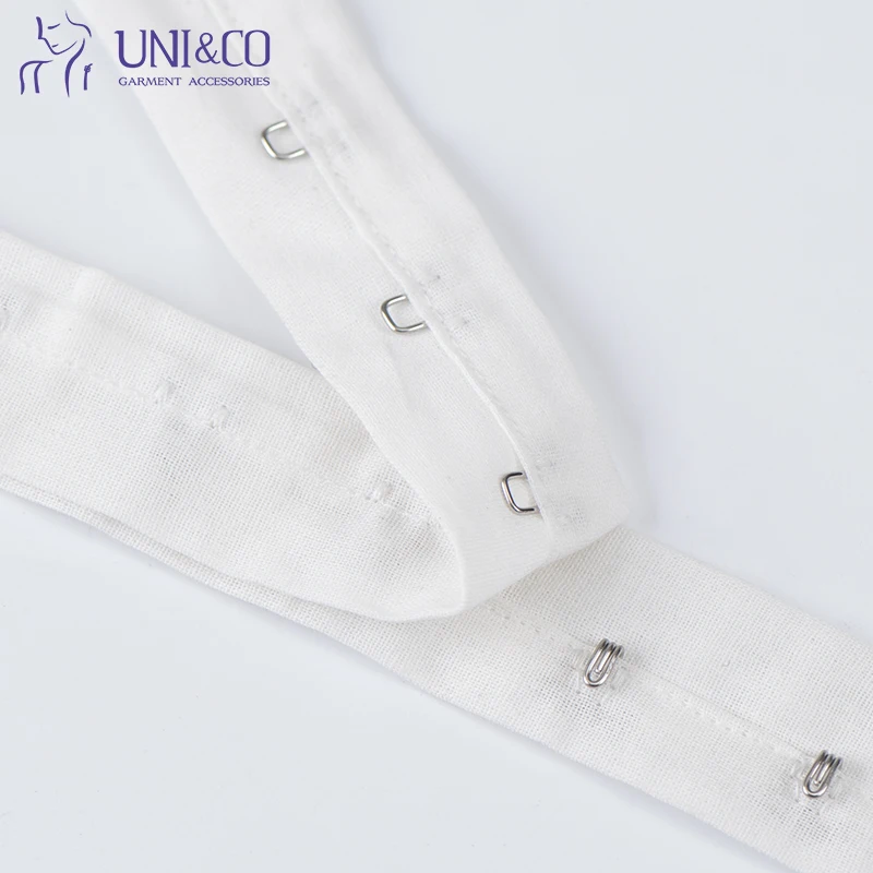 Wholesale Supply Hook And Eye Tape Roll Microfiber Fabric Factory For Corset Crop Top Garment Women Underwear Bra Accessories