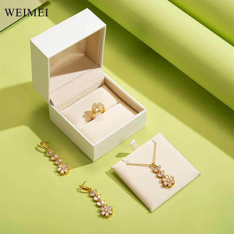WEIMEI OEM Custom Logo Print Printing Luxury Green Small Gift Shopping Jewelry Packaging Paper Bag