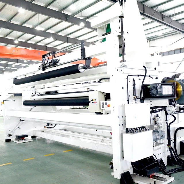 wide web automatic turret  winder machine work with film production line such as PET film