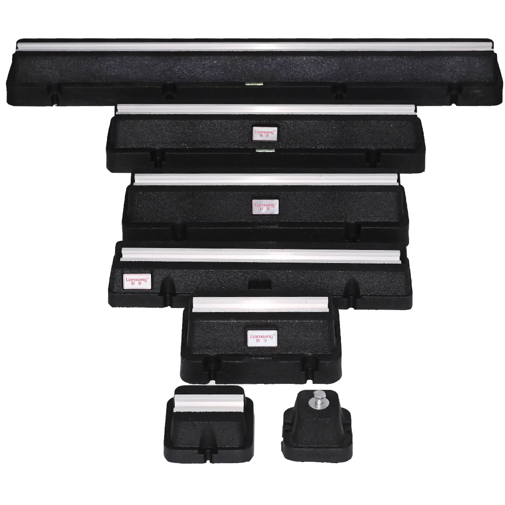 Modern Industrial-Style Air Conditioner Bracket Vibration Reduction Rubber Stand Support Aluminum Sliding Rail Gym Laundry Use
