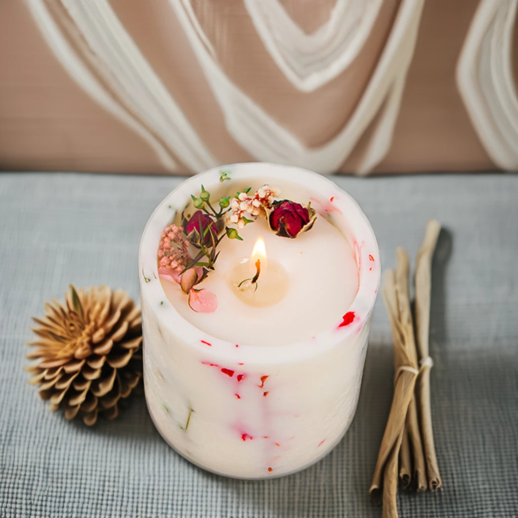 Home Indoor Long Lasting Advanced Soothing and Sleepaiding Light Fragrance Bedroom Female Fragrance Gift Party Scented Candles
