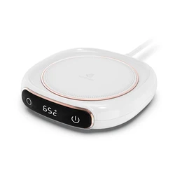 New Arrival Home Office Desk Use Electric Beverage Cup Pad Warmer Heating Plate Tea Water Milk 3 Temperatures Coffee Mug Warmer
