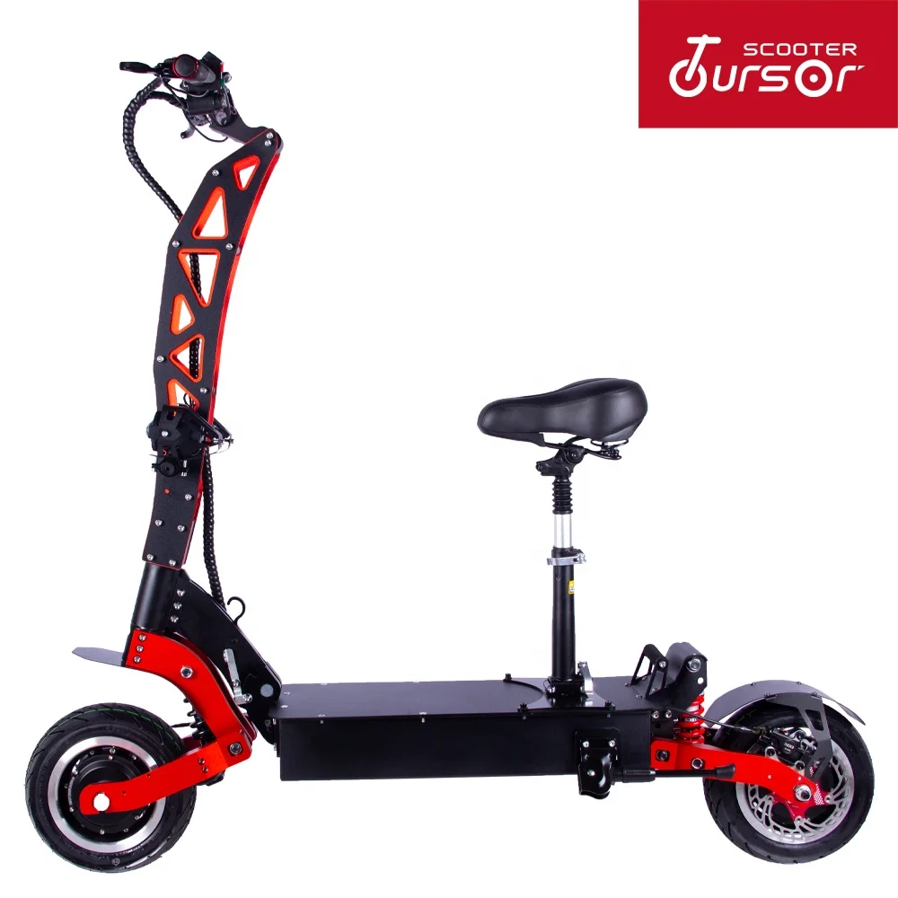 dual motor electric scooter Super design sense stylish appearance max speed 70~90km/h 60V5600W electricscooter electric scooter