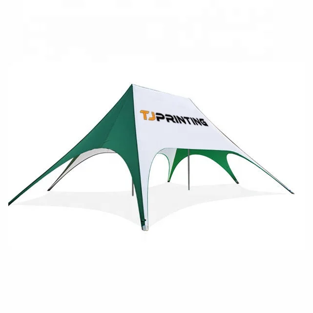 Customized Shades Arch Tent Beautiful Star Shaped Custom Star Tents For Events With Single Double Peaks Spider Tent