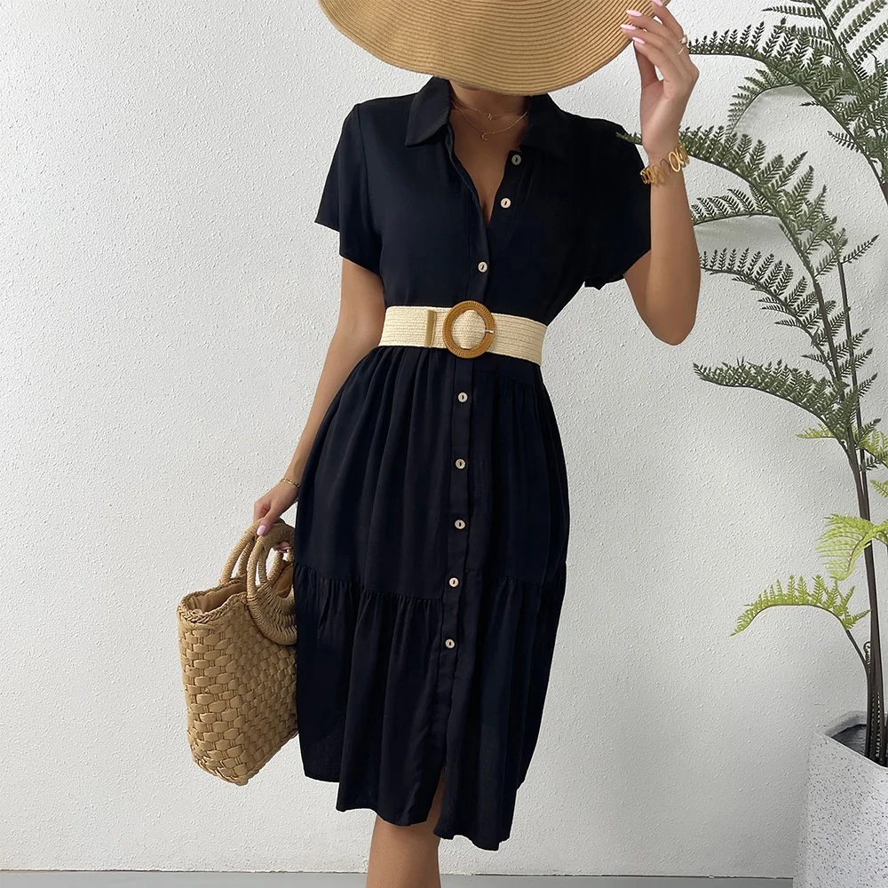 YT Custom summer women new temperament A-skirt women clothes girls clothes dress design casual dress