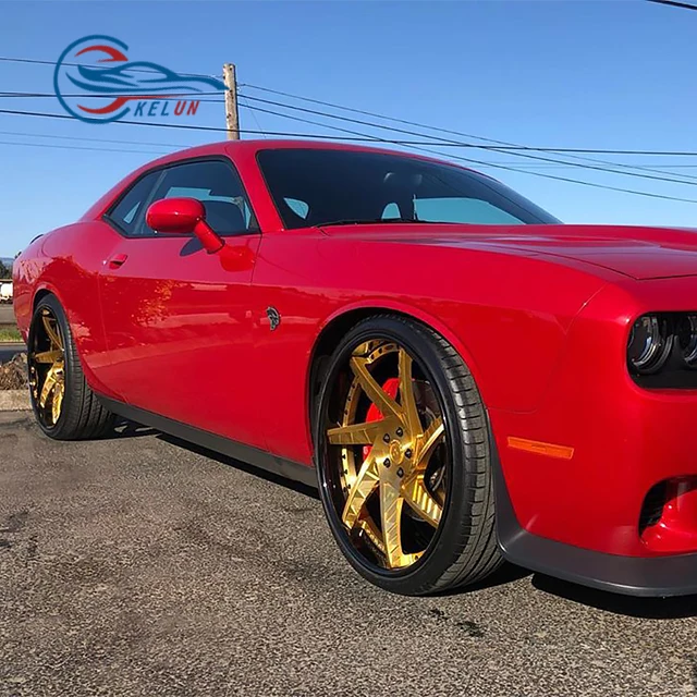 Most popular single wheel20 22 24  inch  Suitable for all models Gold chrome Aluminium wheel Forged wheels