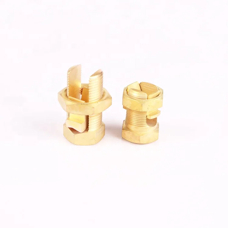 Supplier China Earthing Clamp Split Bolt Connectors Copper Wire Clamps