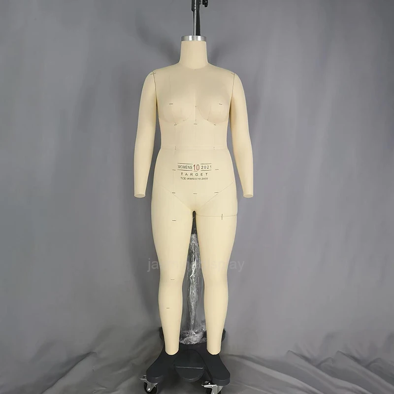 French stylish fabric covered dress form mannequin for Sewing Dressmaker