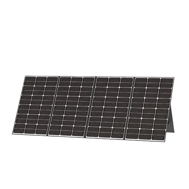 Rollable ultra thin and light  solar panels 400 Watt wtih Kickstand foldable generator camping with MC4 waterproof carrying bag