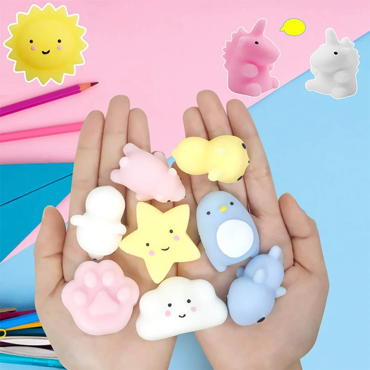 Multicolored Blind Bag Popular Phosphorous Autism Custom Mochi Squishy for Fidgeting