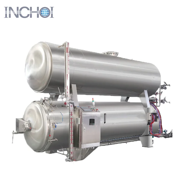 Высокая эффективность машину Реторты Автоклав стерилизатор пластиковые пищевые контейнеры