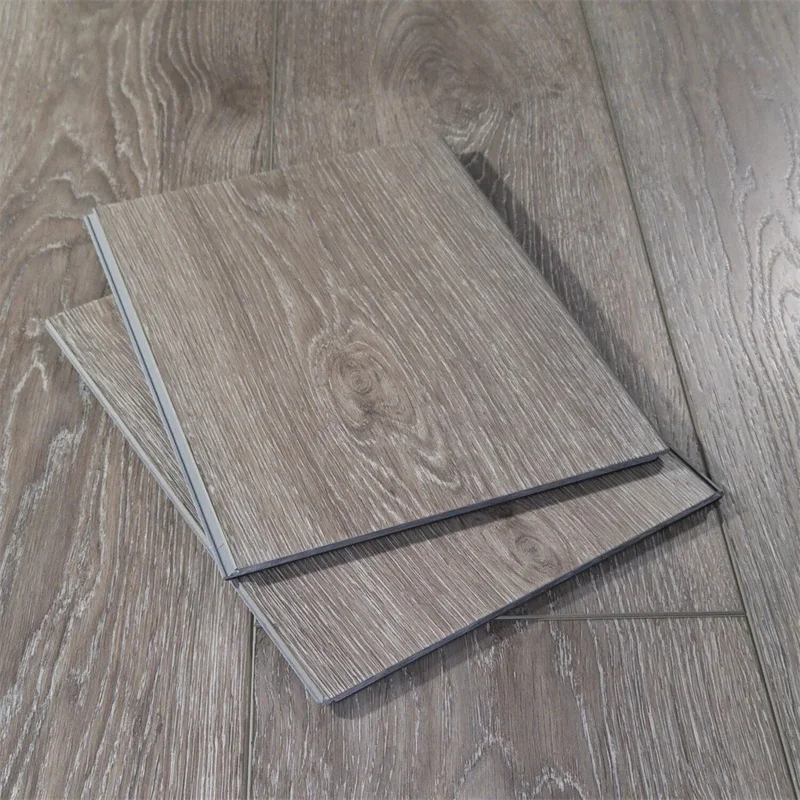 100% Waterproof Luxury Vinyl SPC Flooring Unilin Click IXPE Hybrid Rigid Core UV Coating 4mm 8mm Thickness Formaldehyde Flooring