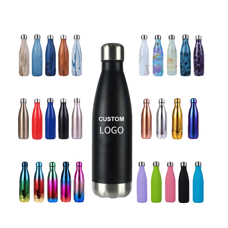 Termos de Agua Acero Inoxidable Wine custom Classic Flask Thermos Bottle Vacuum Flasks New Kids Insulated Gym Cola Bottle